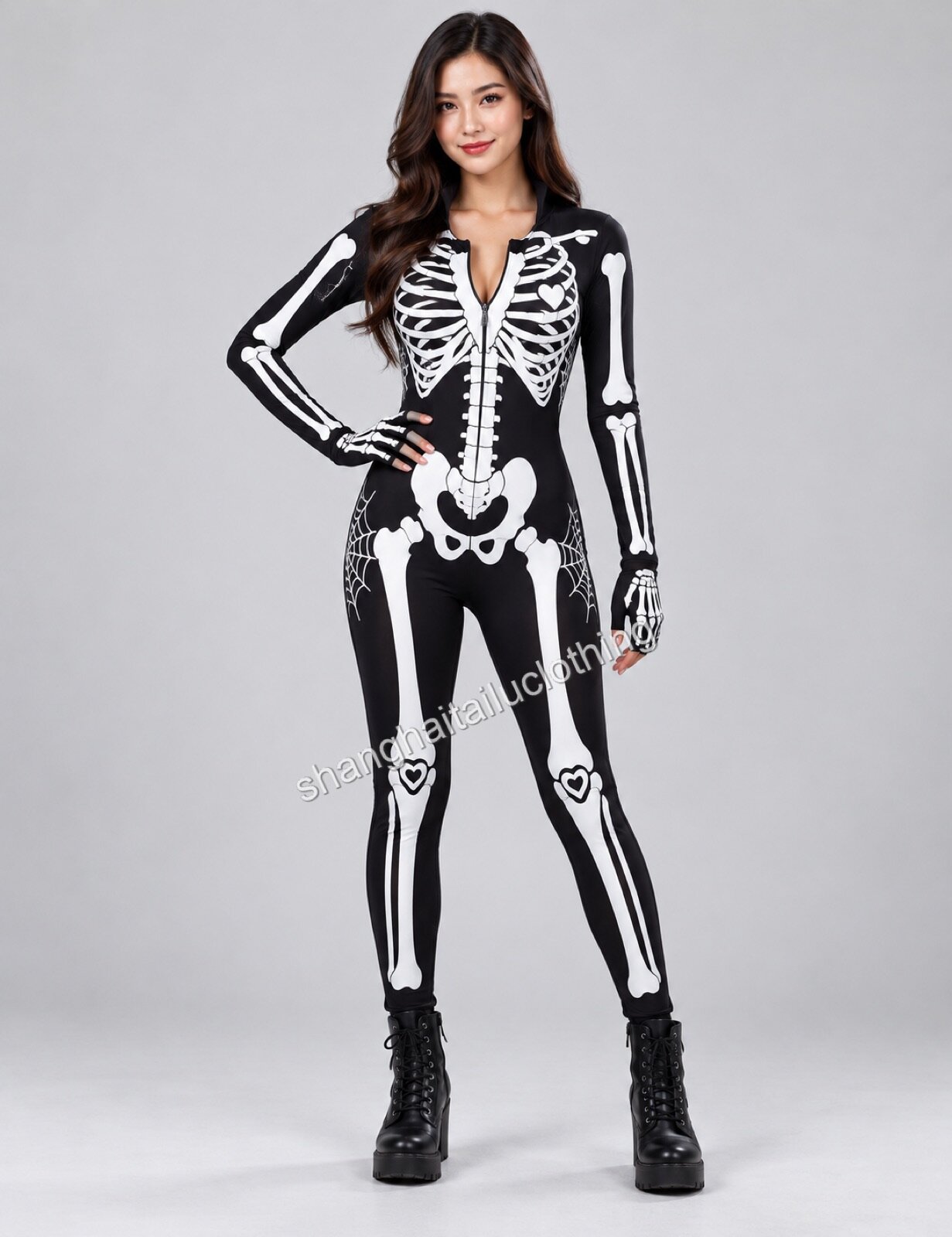 Skeleton Costume 1-42035 — wholesale skeleton costumes from Shanghai Haitailu Clothing Co., Ltd