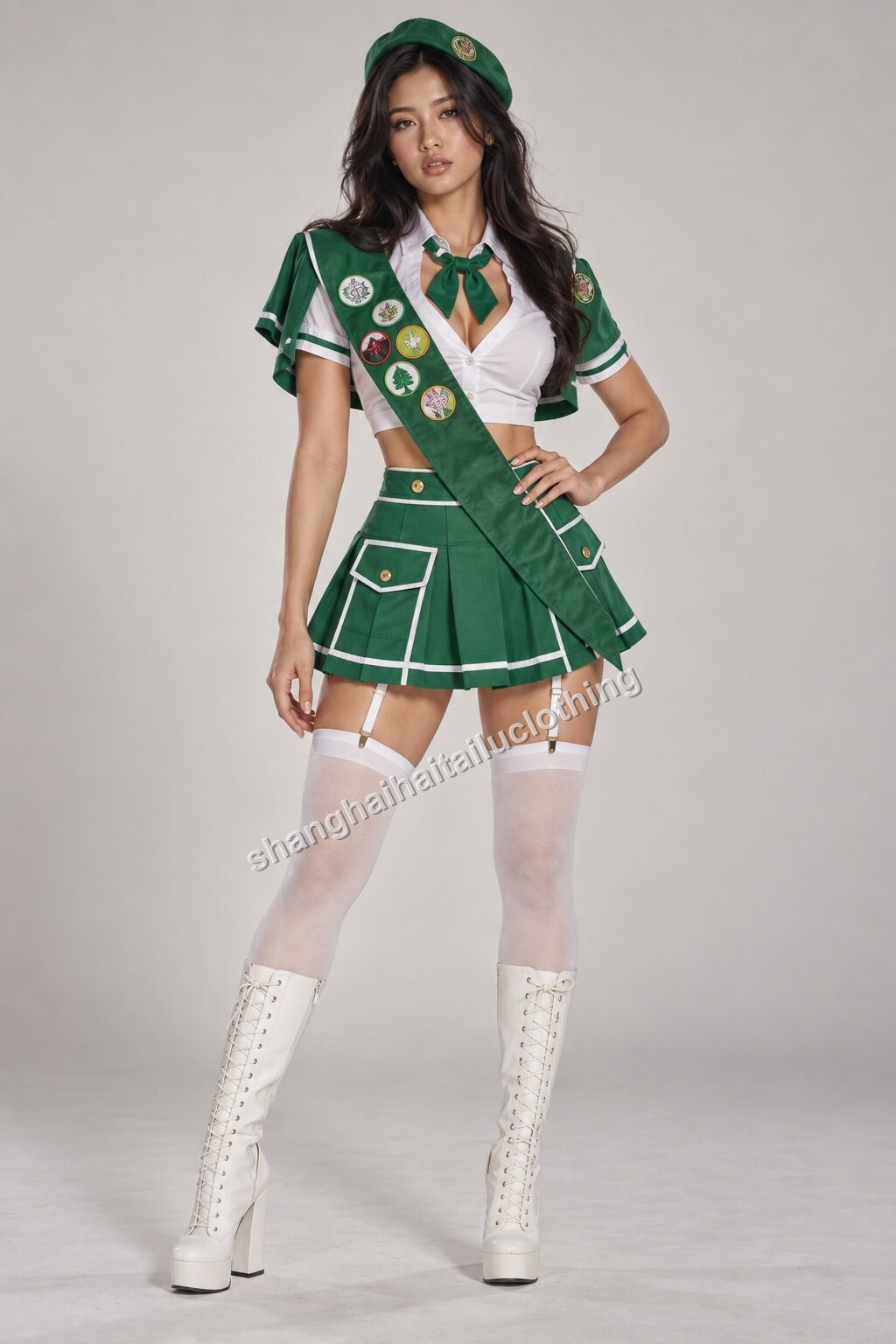 Uniform Costume 1-05033 — wholesale uniform costumes from Shanghai Haitailu Clothing Co., Ltd