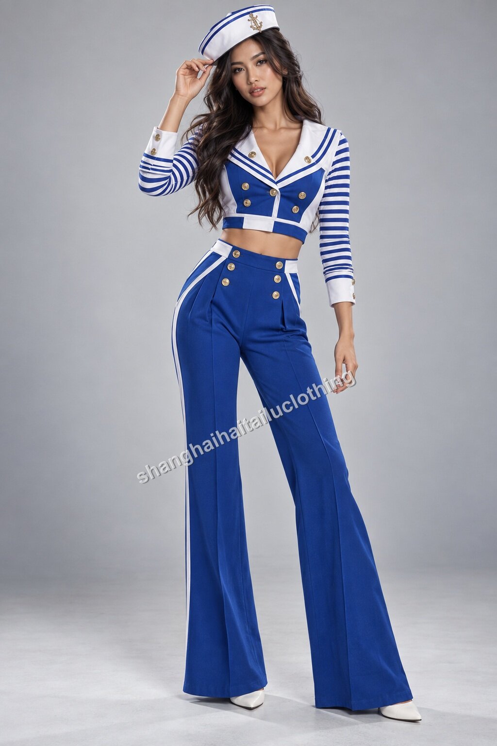 Uniform Costume 1-05027 — wholesale uniform costumes from Shanghai Haitailu Clothing Co., Ltd