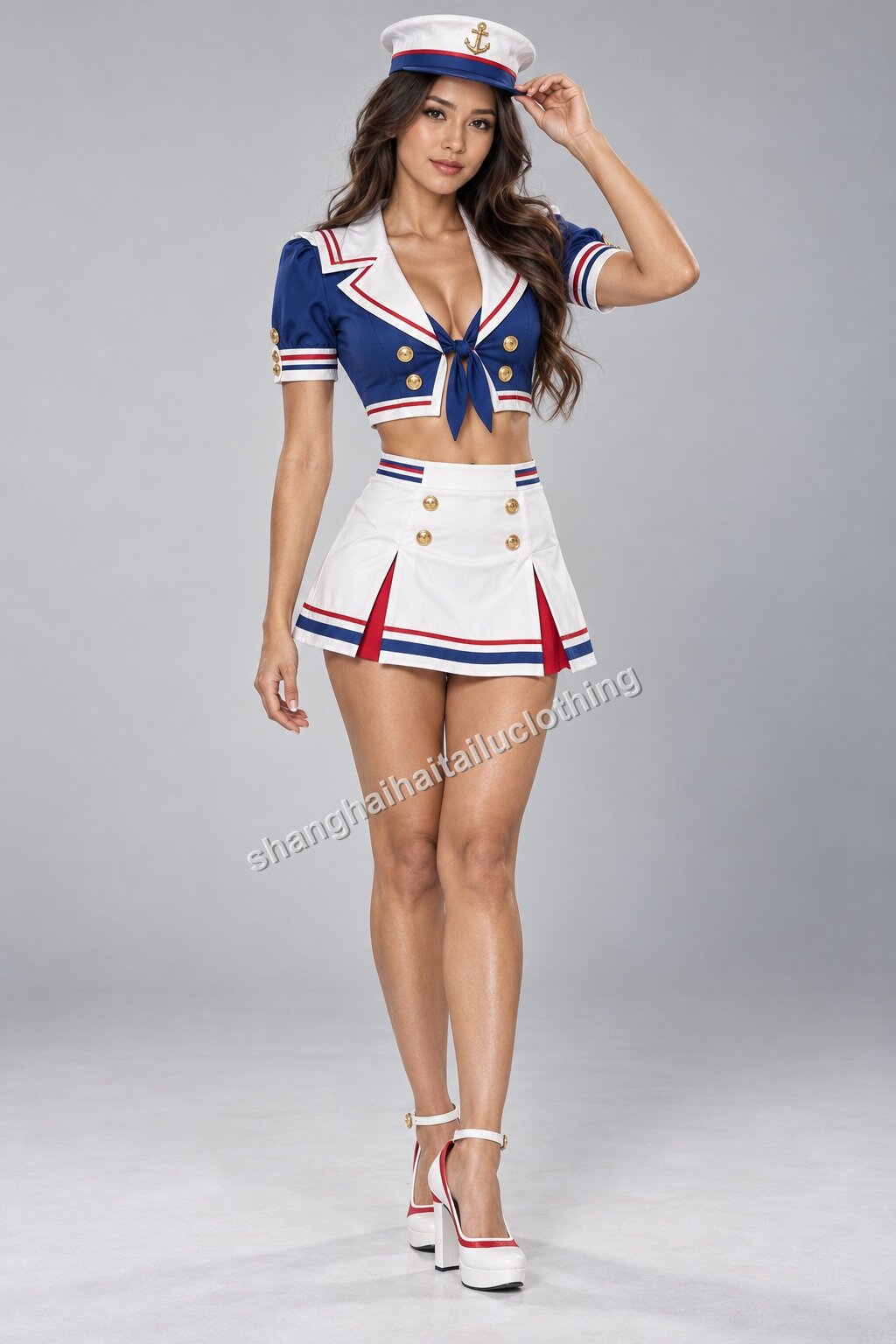Uniform Costume 1-05029 — wholesale uniform costumes from Shanghai Haitailu Clothing Co., Ltd