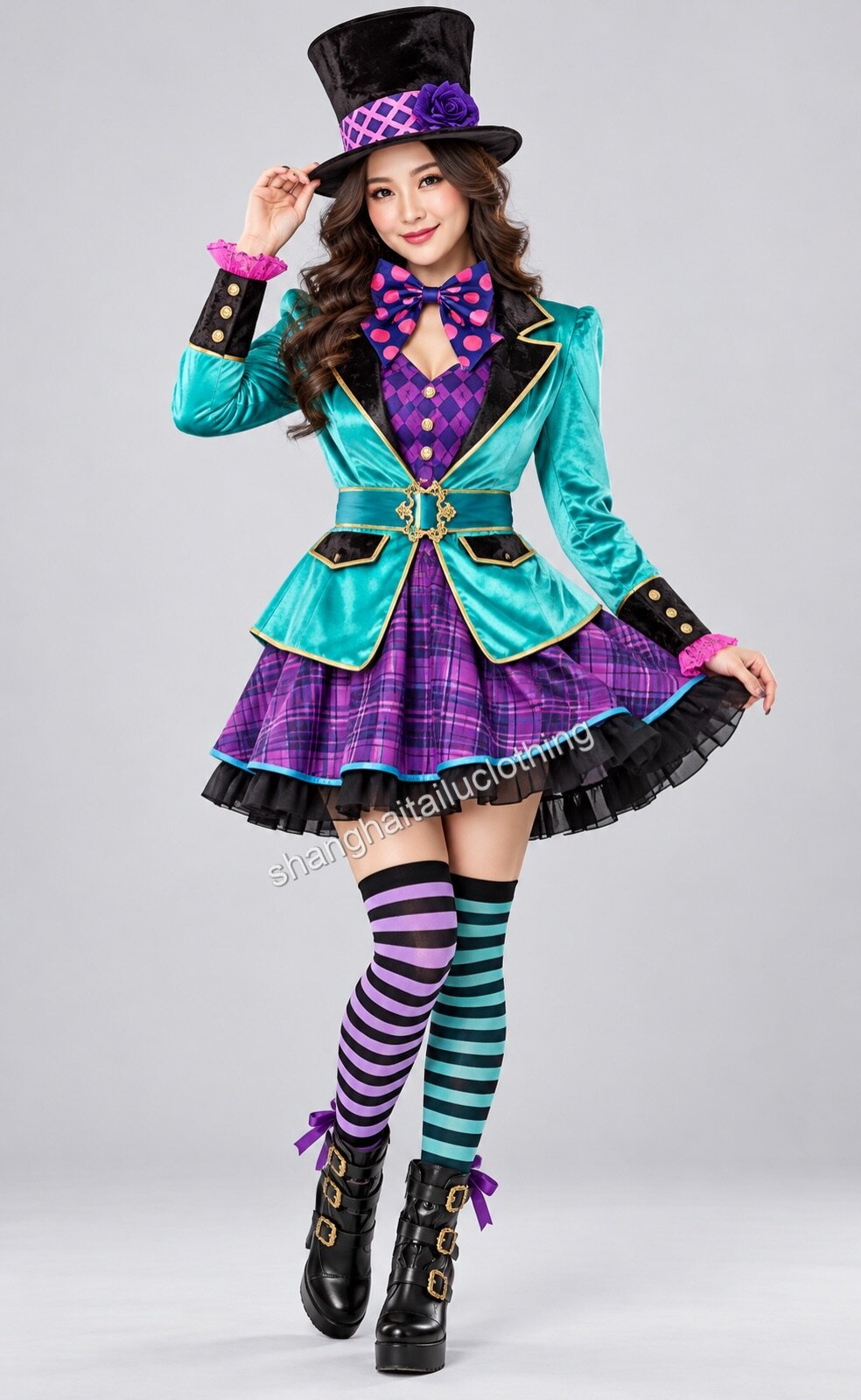 Purple & Emerald Hatter - Item 1-39109
