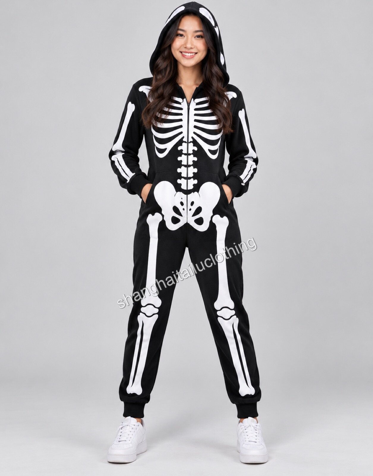 Skeleton Costume 1-42030 — wholesale skeleton costumes from Shanghai Haitailu Clothing Co., Ltd