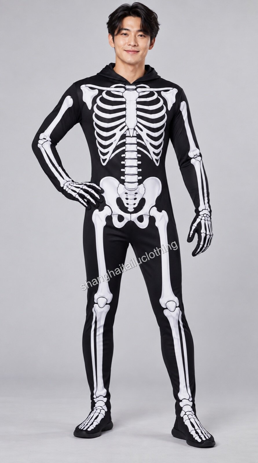 Skeleton Costume 1-42031 — wholesale skeleton costumes from Shanghai Haitailu Clothing Co., Ltd