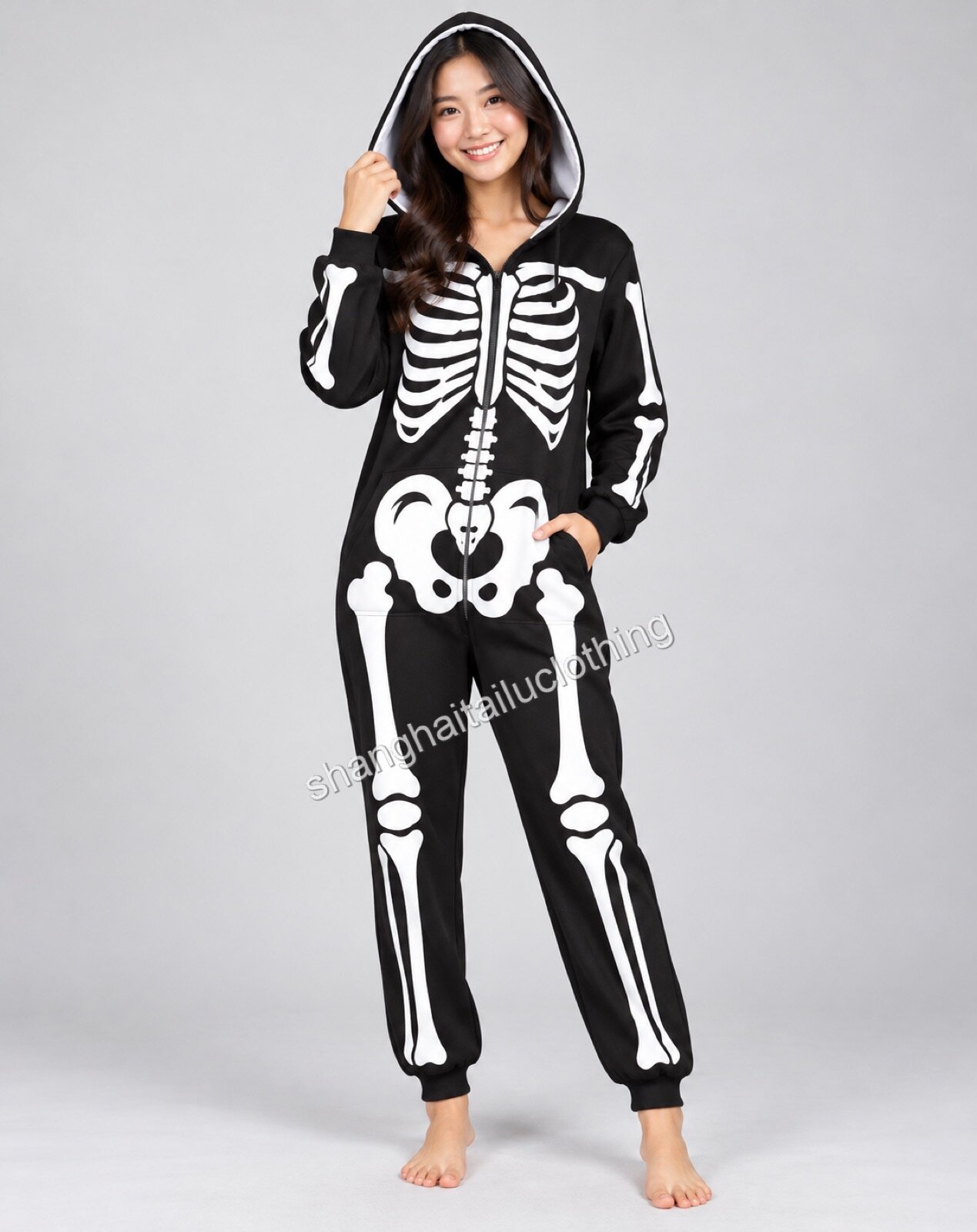 Skeleton Costume 1-42025 — wholesale skeleton costumes from Shanghai Haitailu Clothing Co., Ltd