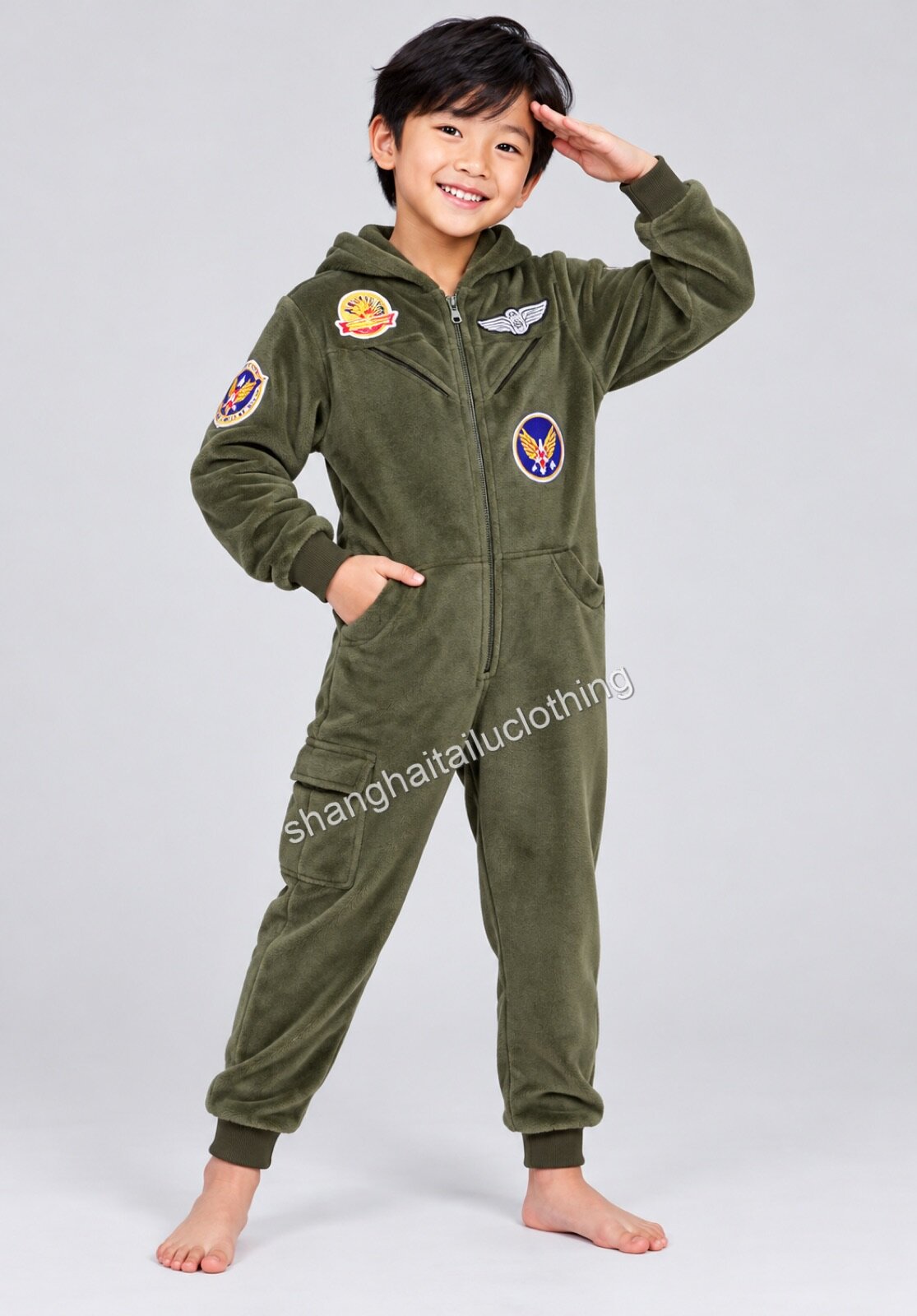 Onesie 1-40123 — wholesale onesie from Shanghai Haitailu Clothing Co., Ltd