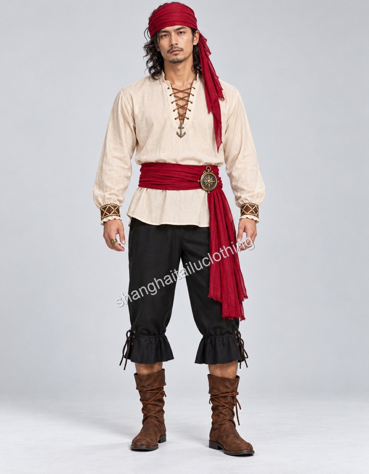 Pirate Costume 1-11031 — wholesale pirate costumes from Shanghai Haitailu Clothing Co., Ltd