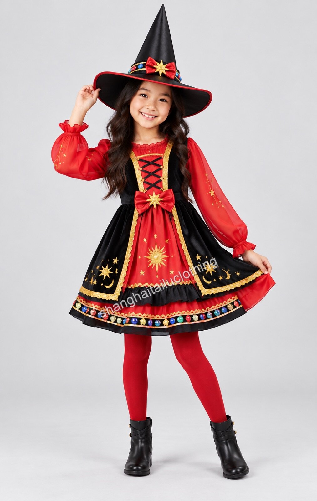 Girls Costume 1-35054 — wholesale girls costumes from Shanghai Haitailu Clothing Co., Ltd