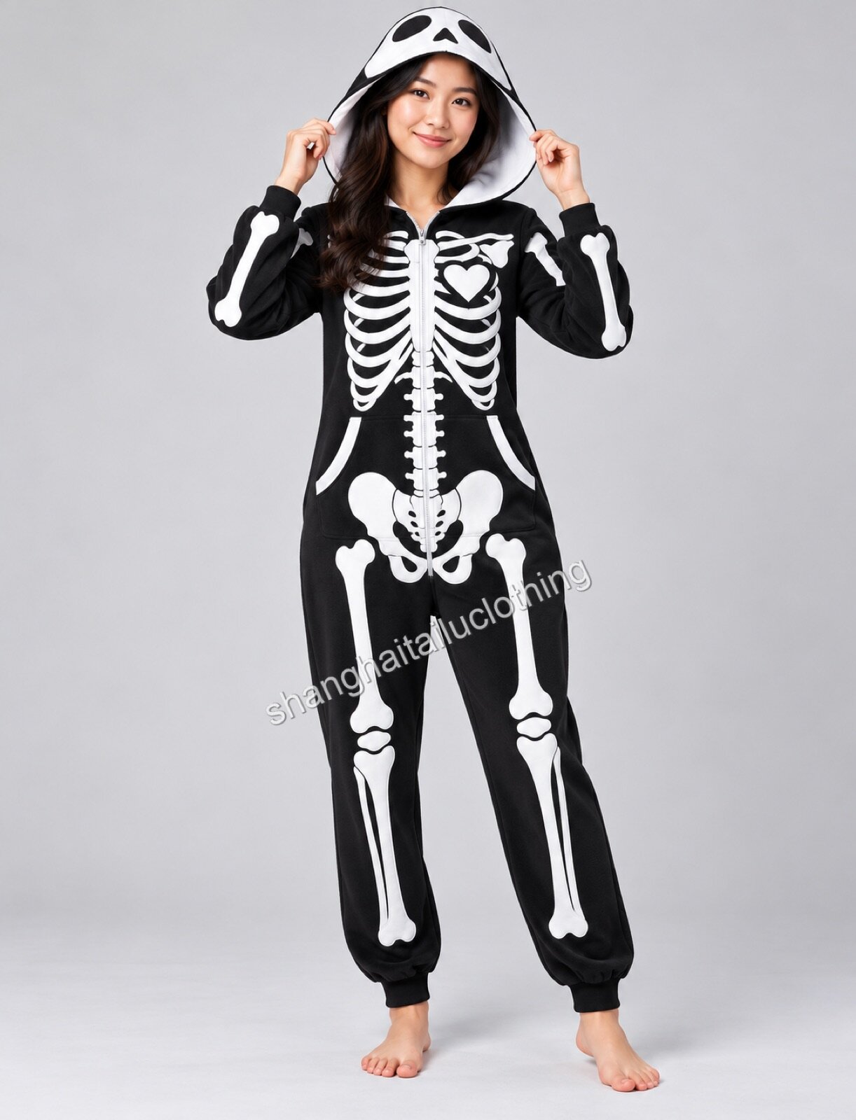 Skeleton Costume 1-42041 — wholesale skeleton costumes from Shanghai Haitailu Clothing Co., Ltd
