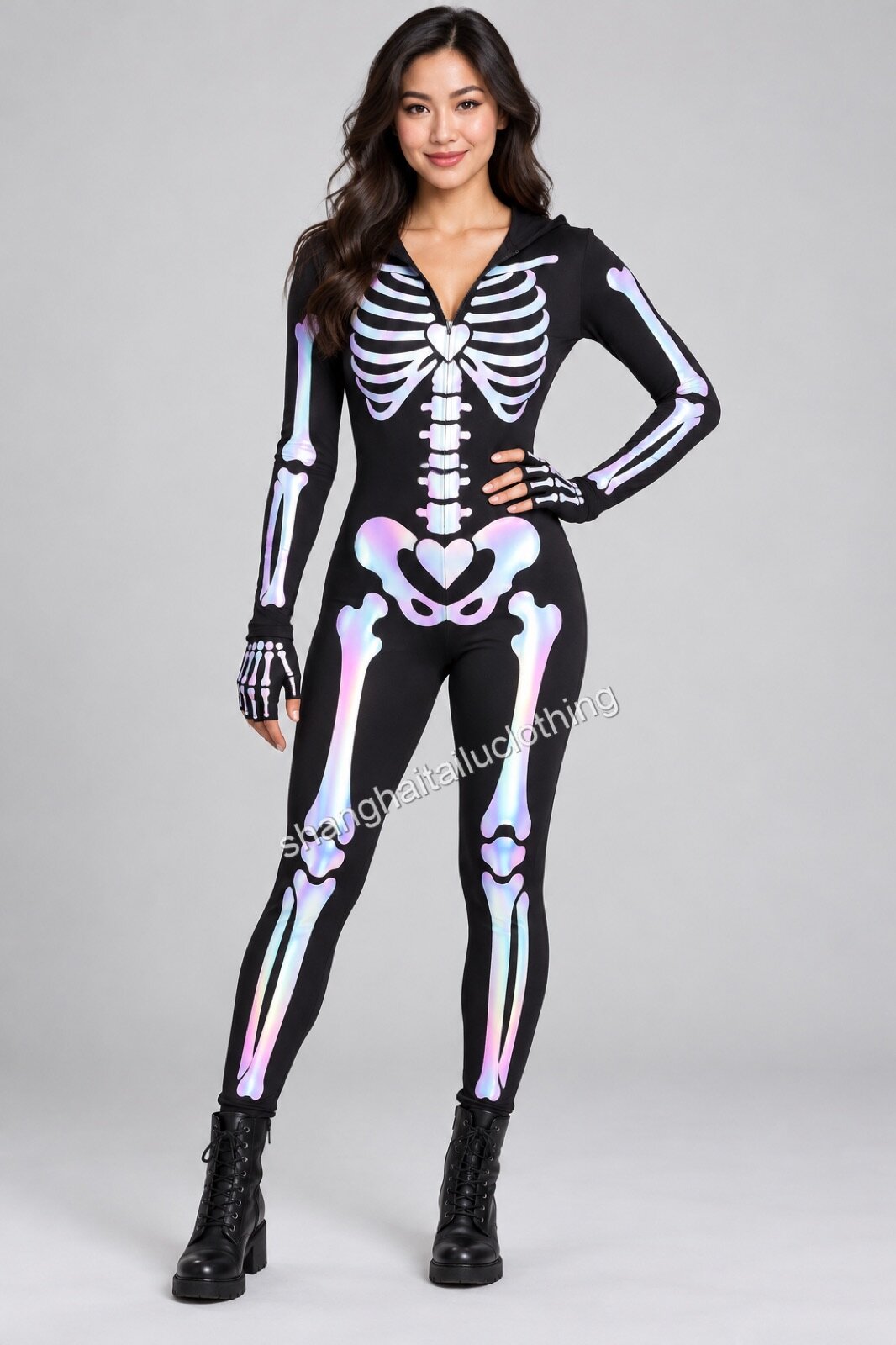 Skeleton Costume 1-42028 — wholesale skeleton costumes from Shanghai Haitailu Clothing Co., Ltd