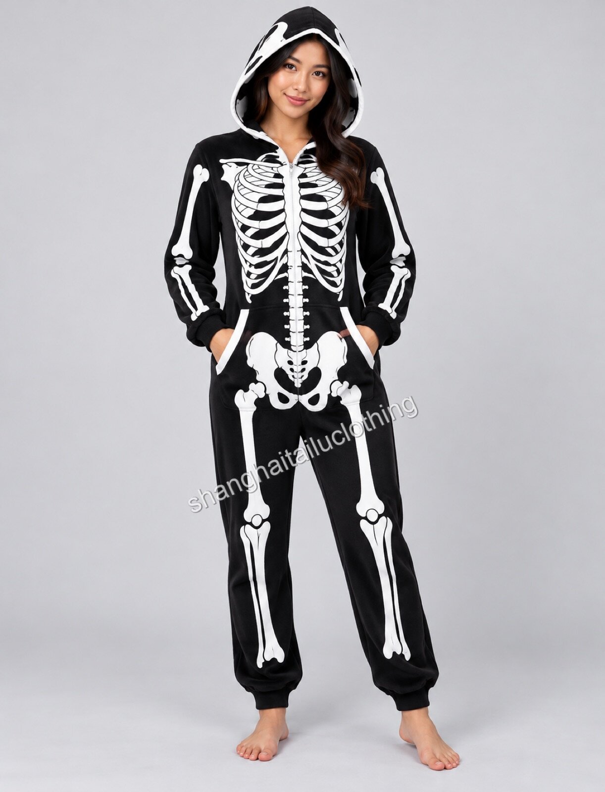 Skeleton Costume 1-42044 — wholesale skeleton costumes from Shanghai Haitailu Clothing Co., Ltd