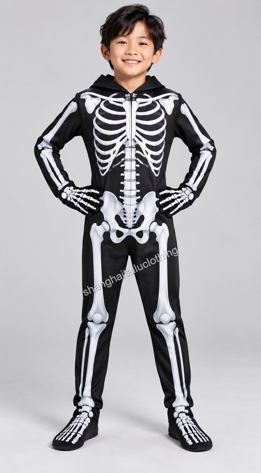 Skeleton Costume 1-42034 — wholesale skeleton costumes from Shanghai Haitailu Clothing Co., Ltd