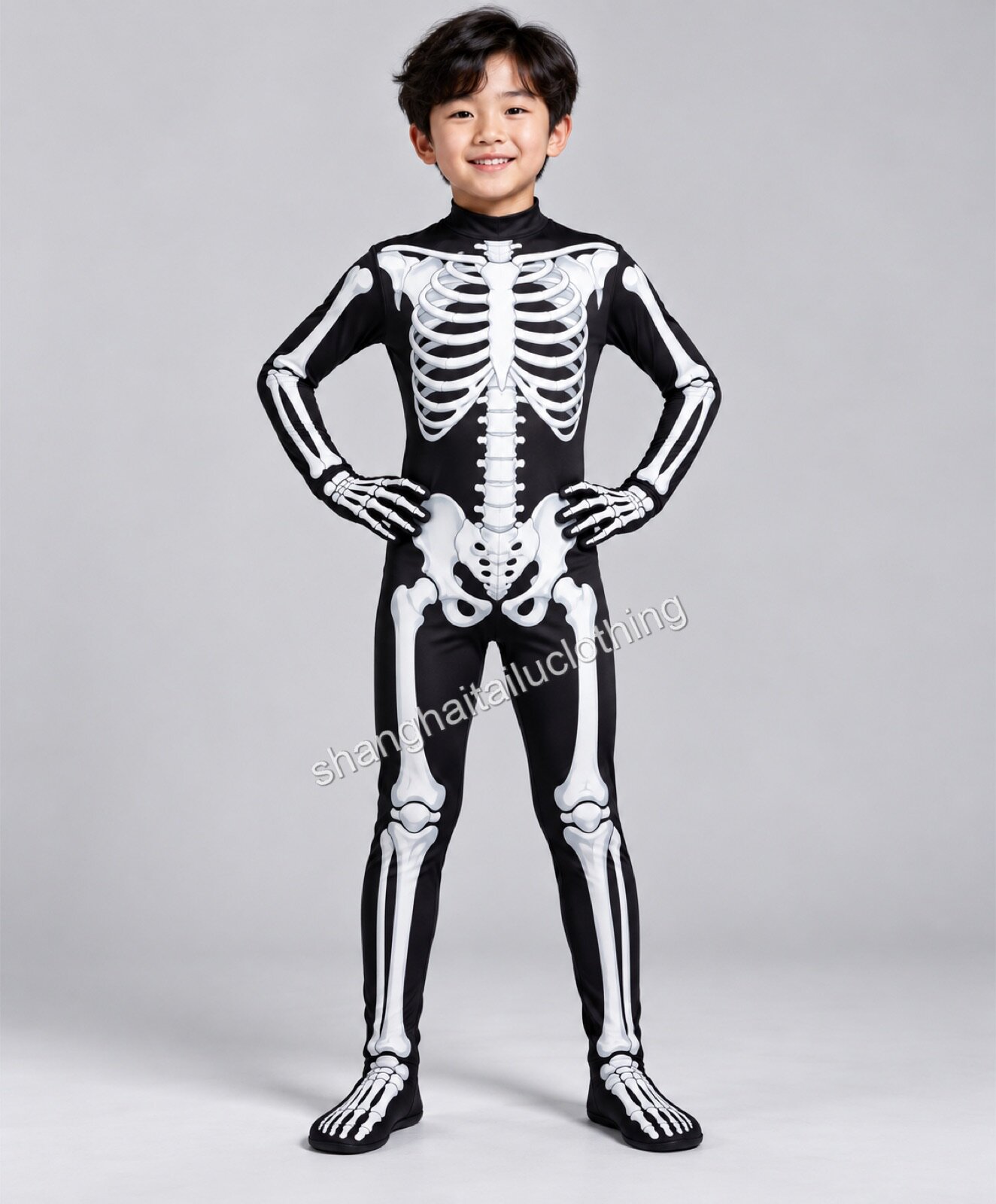 Skeleton Costume 1-42036 — wholesale skeleton costumes from Shanghai Haitailu Clothing Co., Ltd