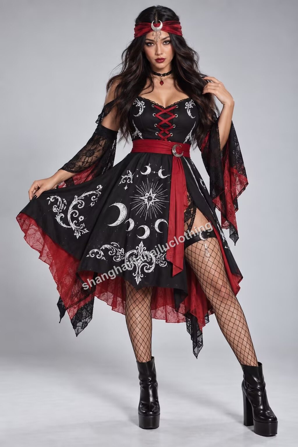 Villain Costume 1-02075 — wholesale villain costumes from Shanghai Haitailu Clothing Co., Ltd