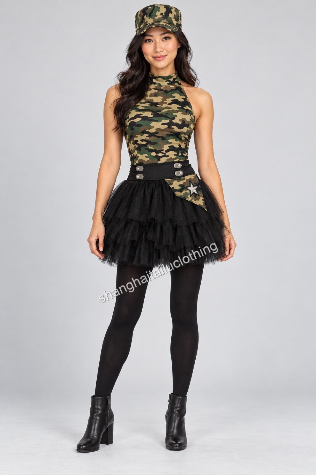 Uniform Costume 1-05048 — wholesale uniform costumes from Shanghai Haitailu Clothing Co., Ltd
