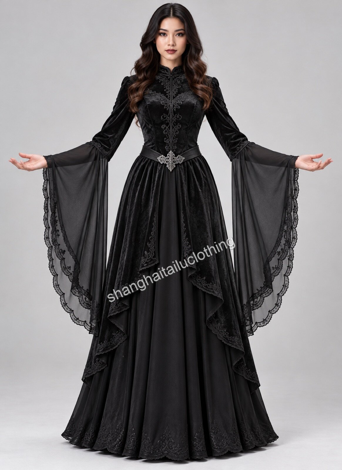Witch Costume 1-01038 — wholesale witch costumes from Shanghai Haitailu Clothing Co., Ltd