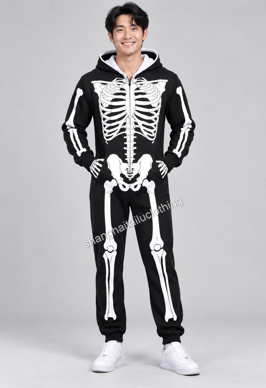 Skeleton Costume 1-42045 — wholesale skeleton costumes from Shanghai Haitailu Clothing Co., Ltd