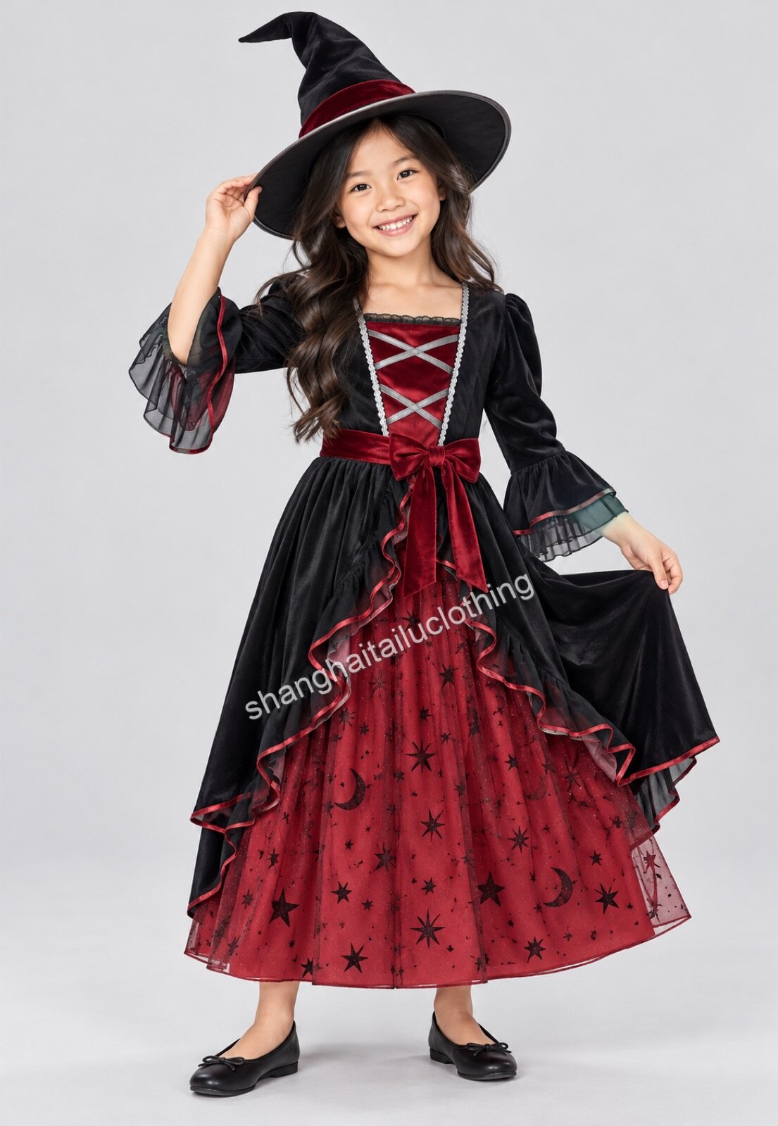 Girls Costume 1-35048 — wholesale girls costumes from Shanghai Haitailu Clothing Co., Ltd