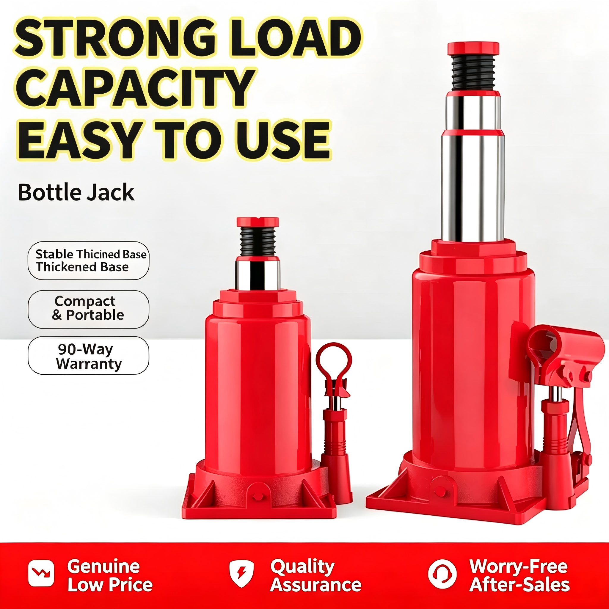 MOYOTEC Hydraulic Ram Jacks Bottle Jack