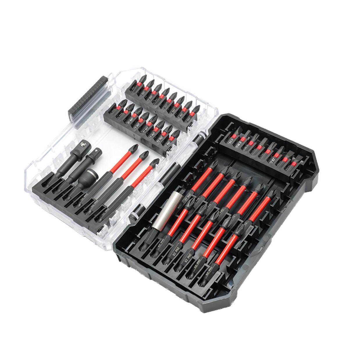High-Strength Magnetic PH2 Phillips Screwdriver Bits - Anti-Slip S2 Steel Bits for Impact Drivers