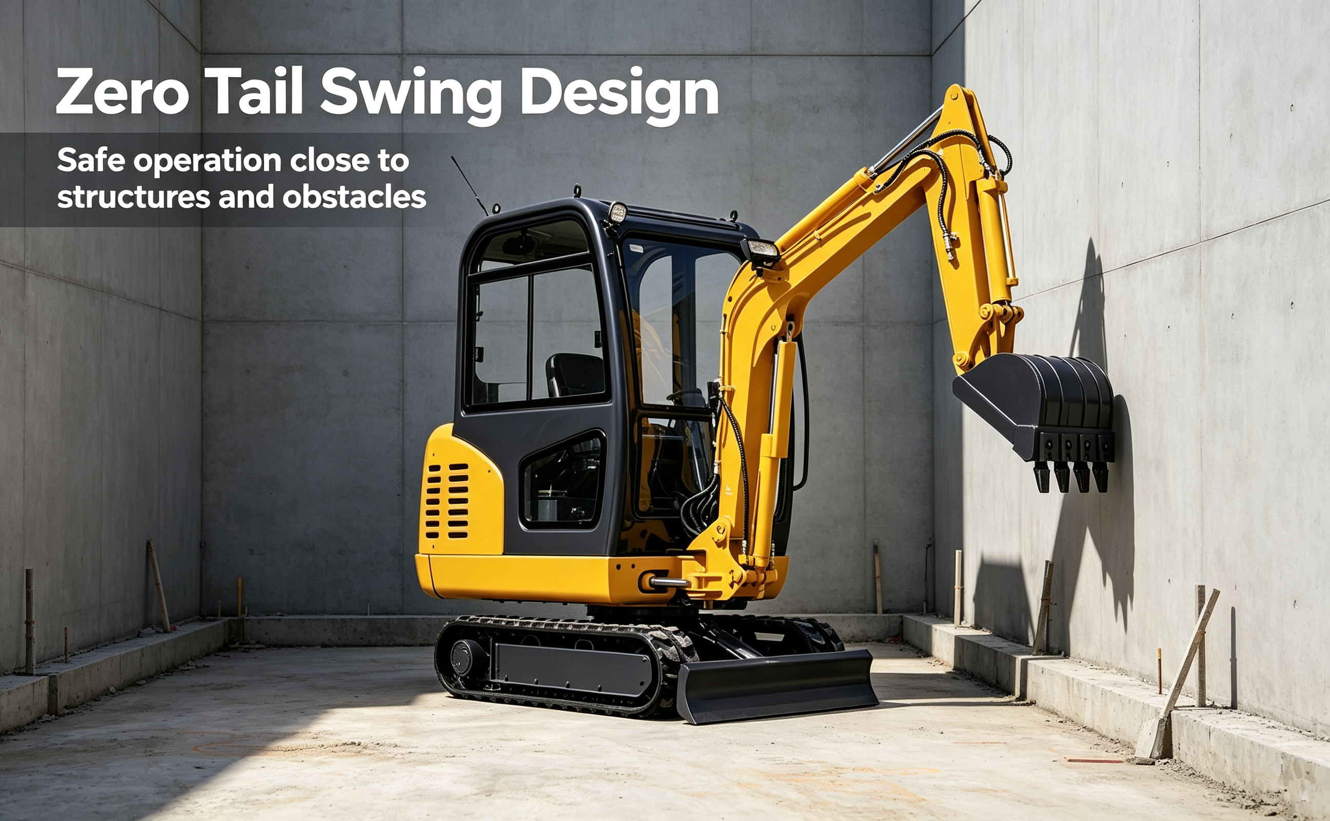 Zero Tail Swing Design
