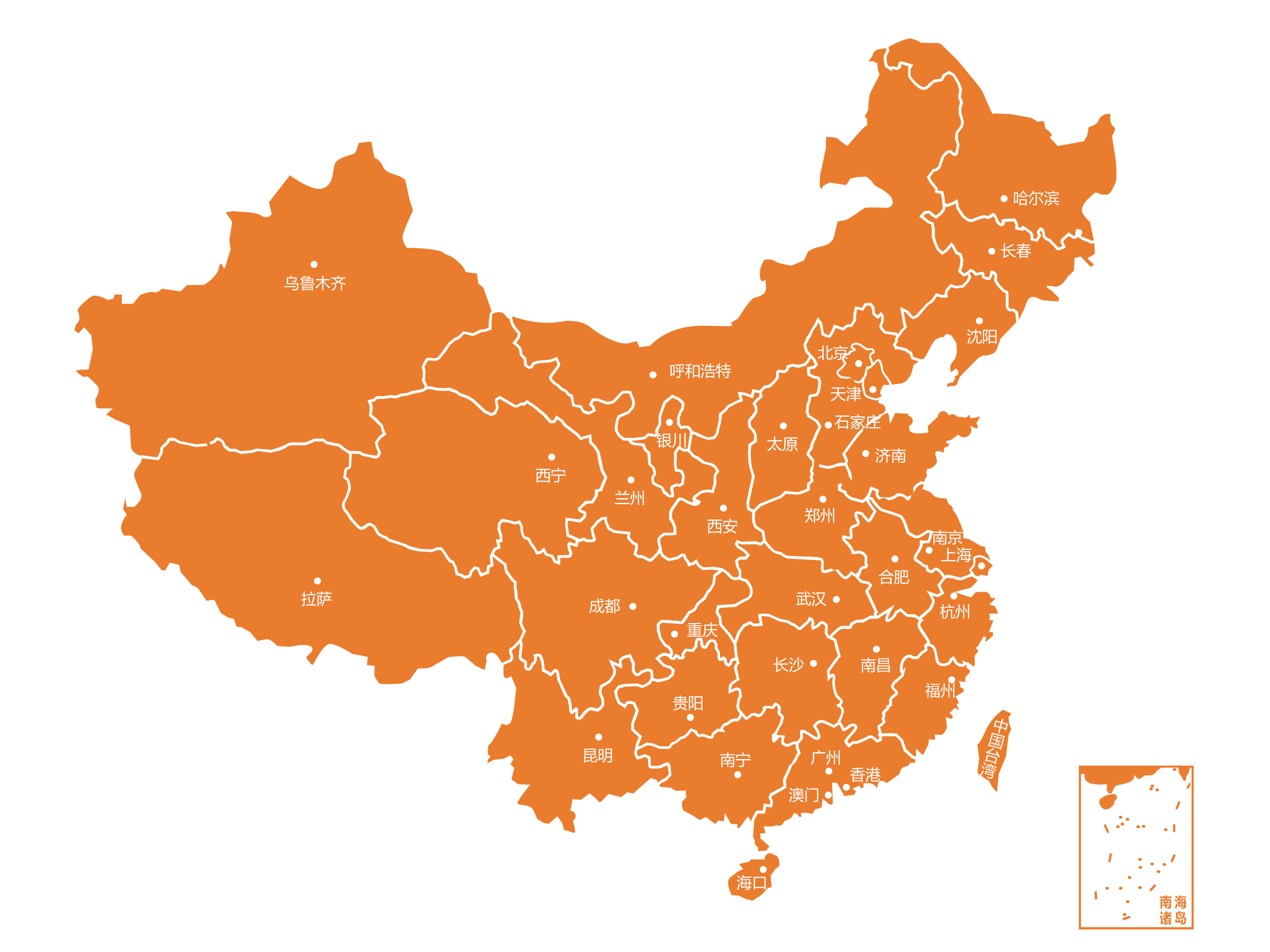 中国地图