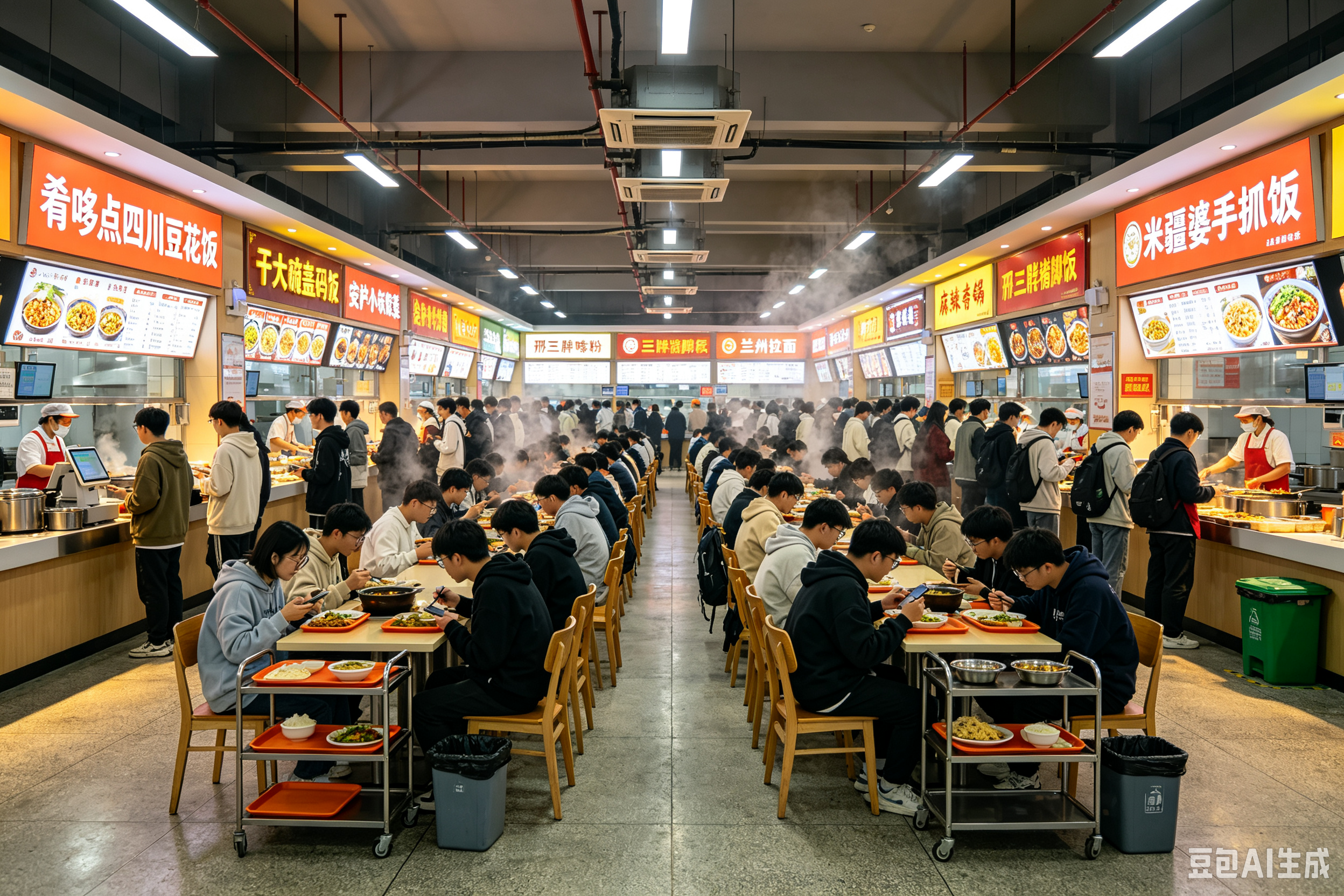 深耕高校食堂餐饮