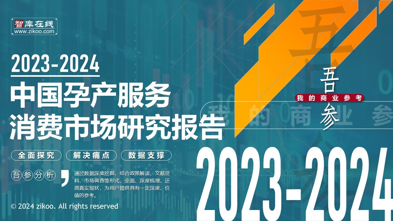 2023-2024 China Maternal and Infant Care Services Market Research Report