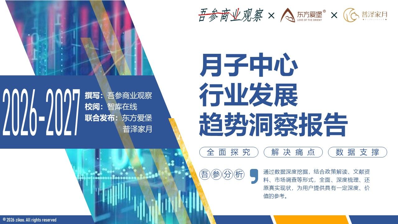 2026-2027中国月子中心行业发展趋势洞察报告
