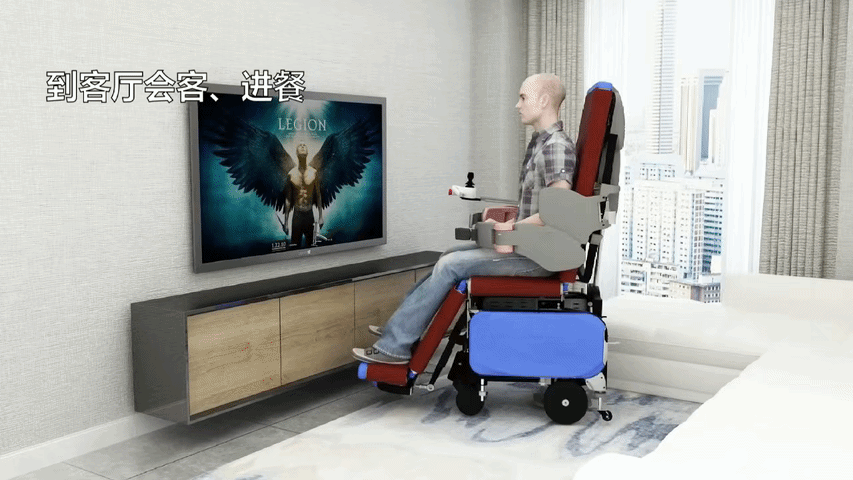 Scenario 4: Bed, wheelchair, bathtub, toilet, and rehabilitation robot – full-scenario, end-to-end closed-loop demo. Watch video