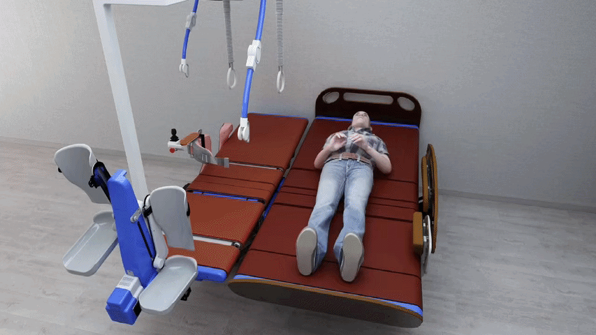 3.2: Wheelchair Rehabilitation Robot (Chair-Type) for Automatic Transfer