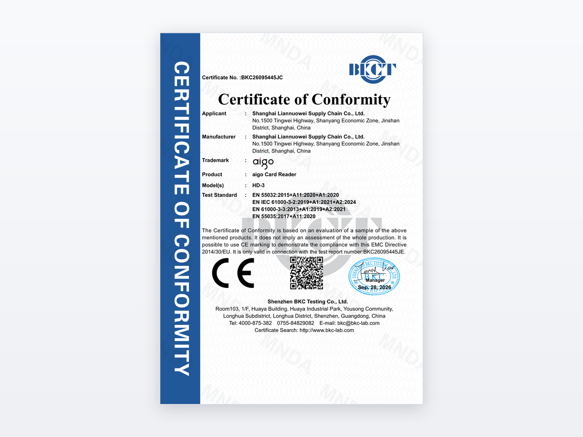 CE EMC Certification
