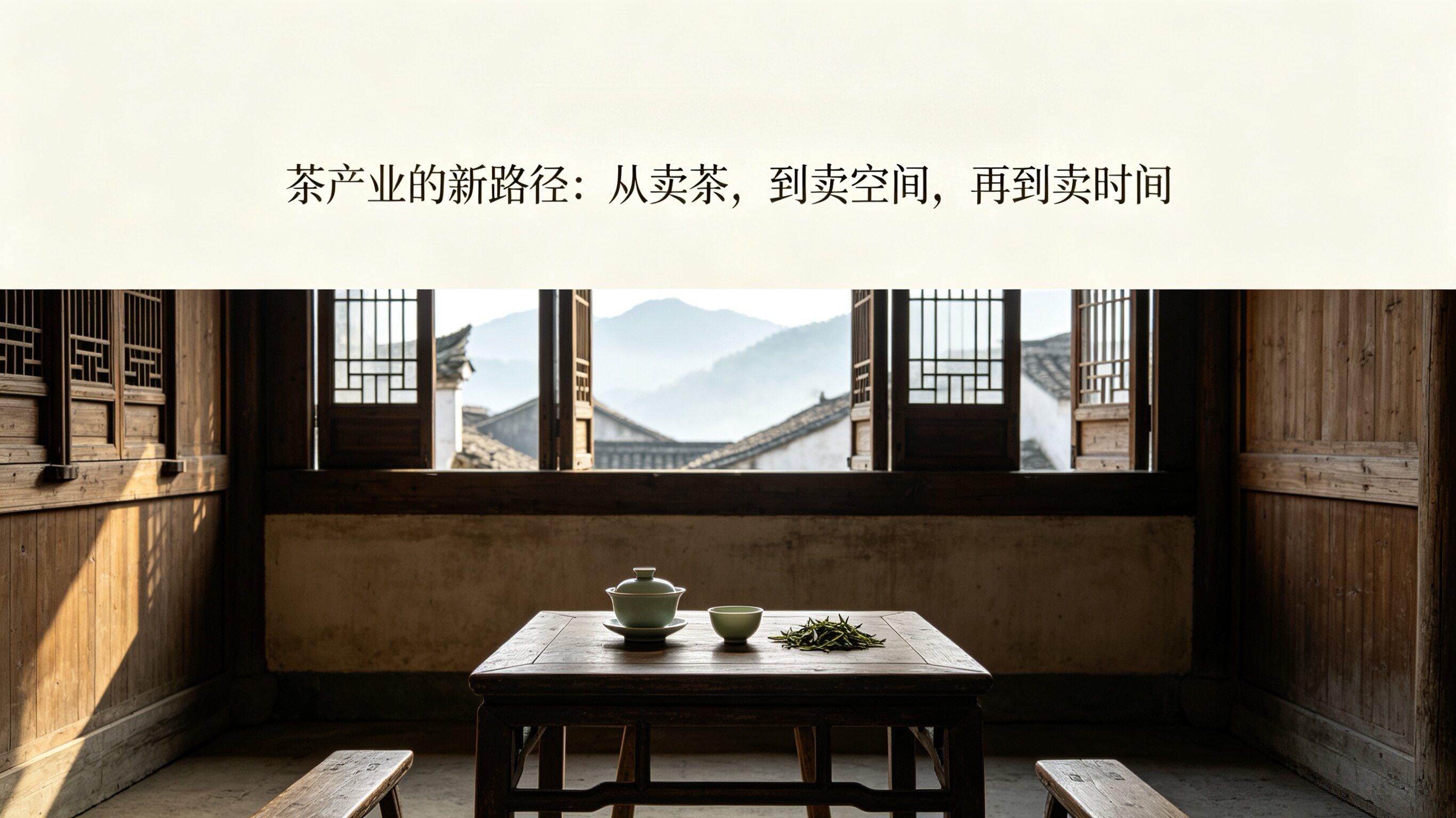 A New Path for the Tea Industry: From Selling Tea to Selling Spaces, Then Time