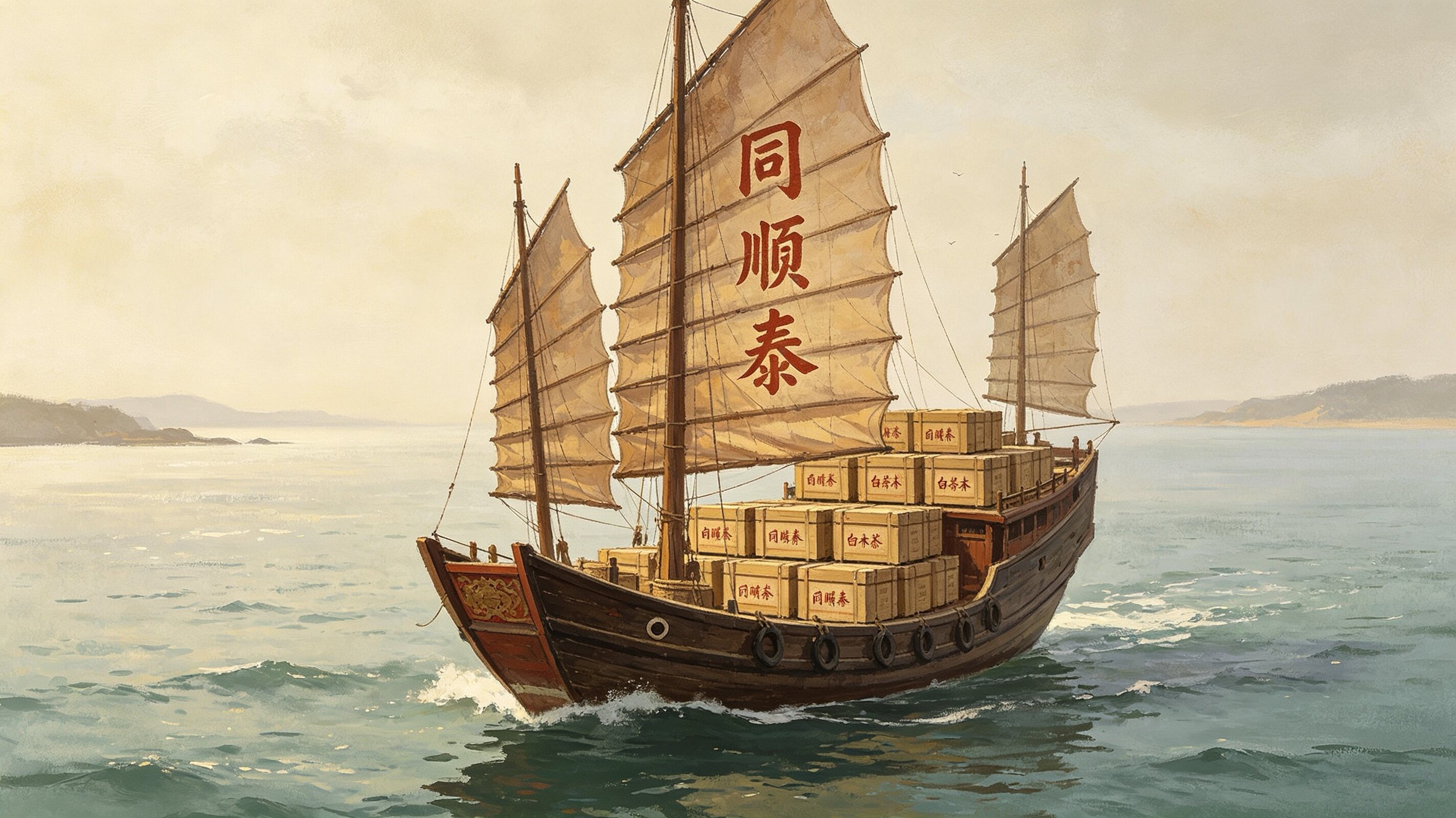 Tongshuntai White Tea Revives the Ancient Maritime Silk Road Route: First Shipment of Aged White Tea to Russia