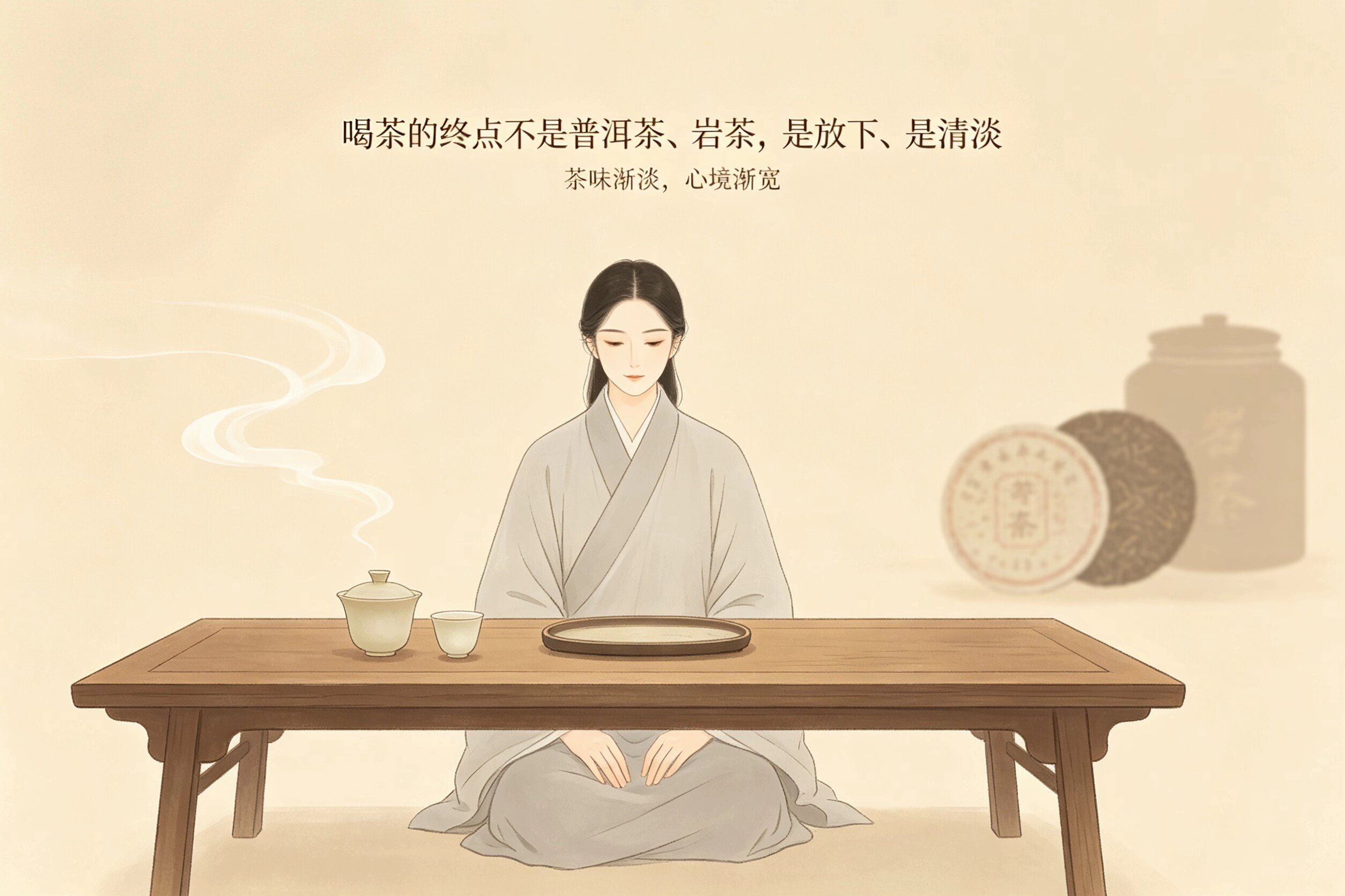 The end of tea drinking isn't Pu'er or Yancha—it's letting go, embracing simplicity.