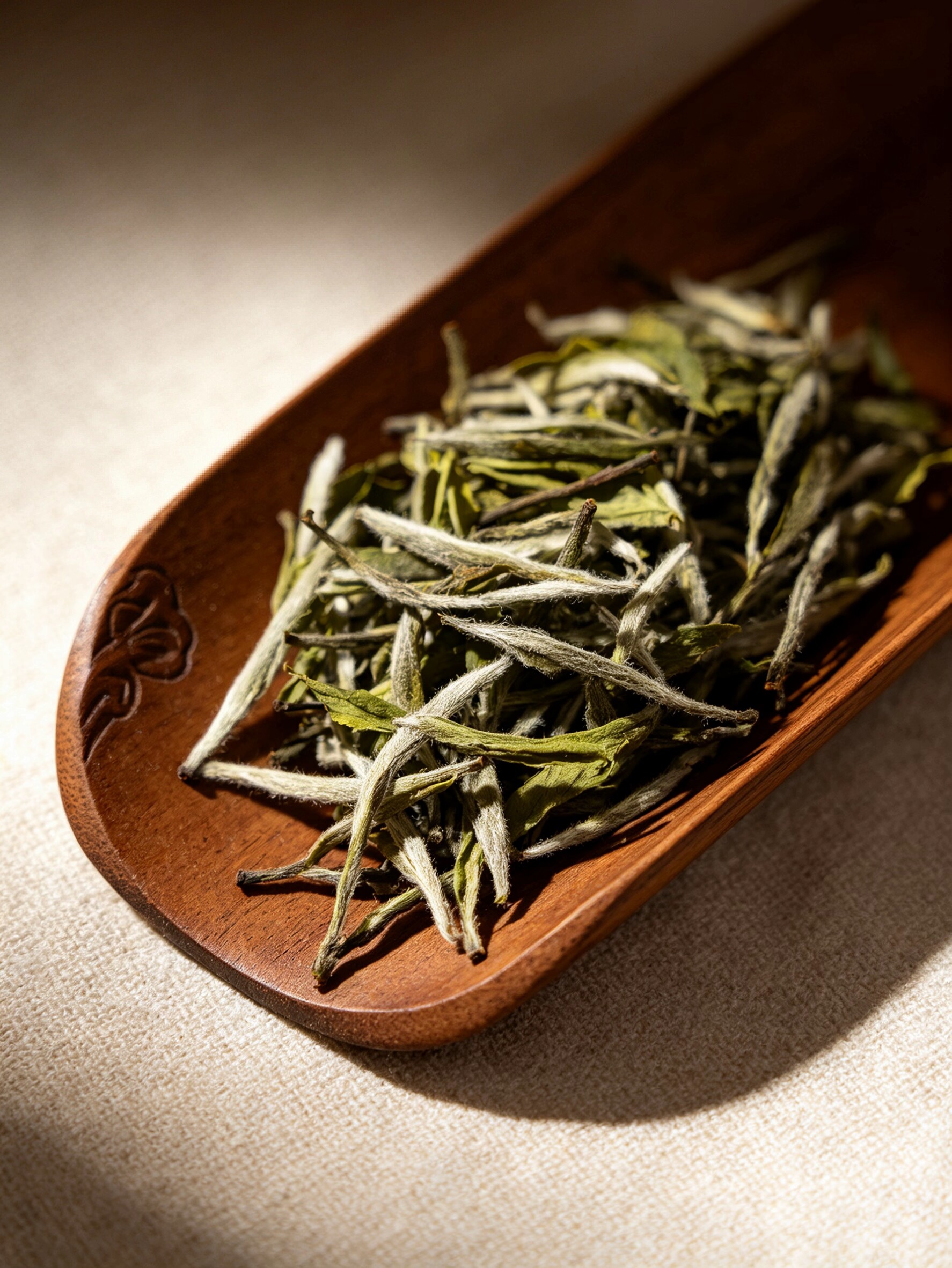 Tongshun Tai Traditional Charcoal-Baked White Tea · Bai Mu Dan