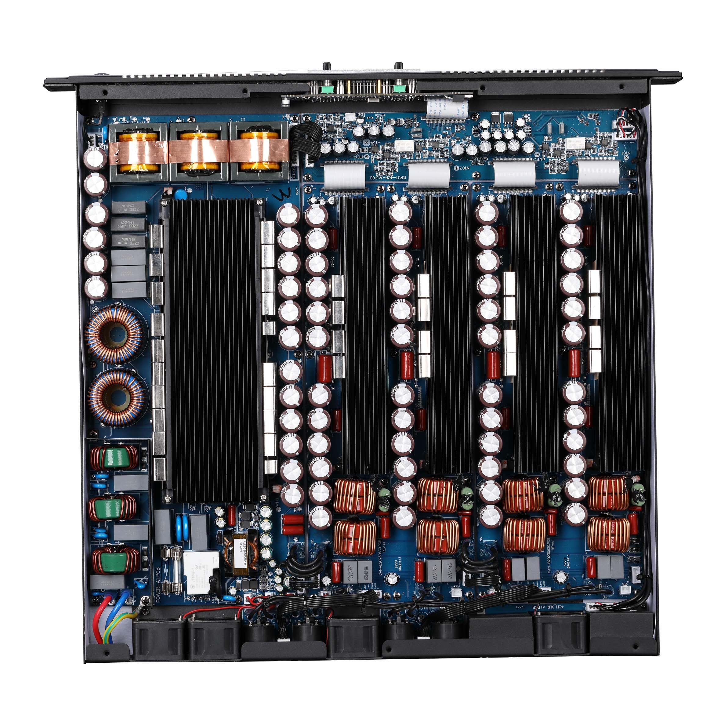 4-Channel 1800W Professional Power Amplifier - NEARSTAR Professional Audio