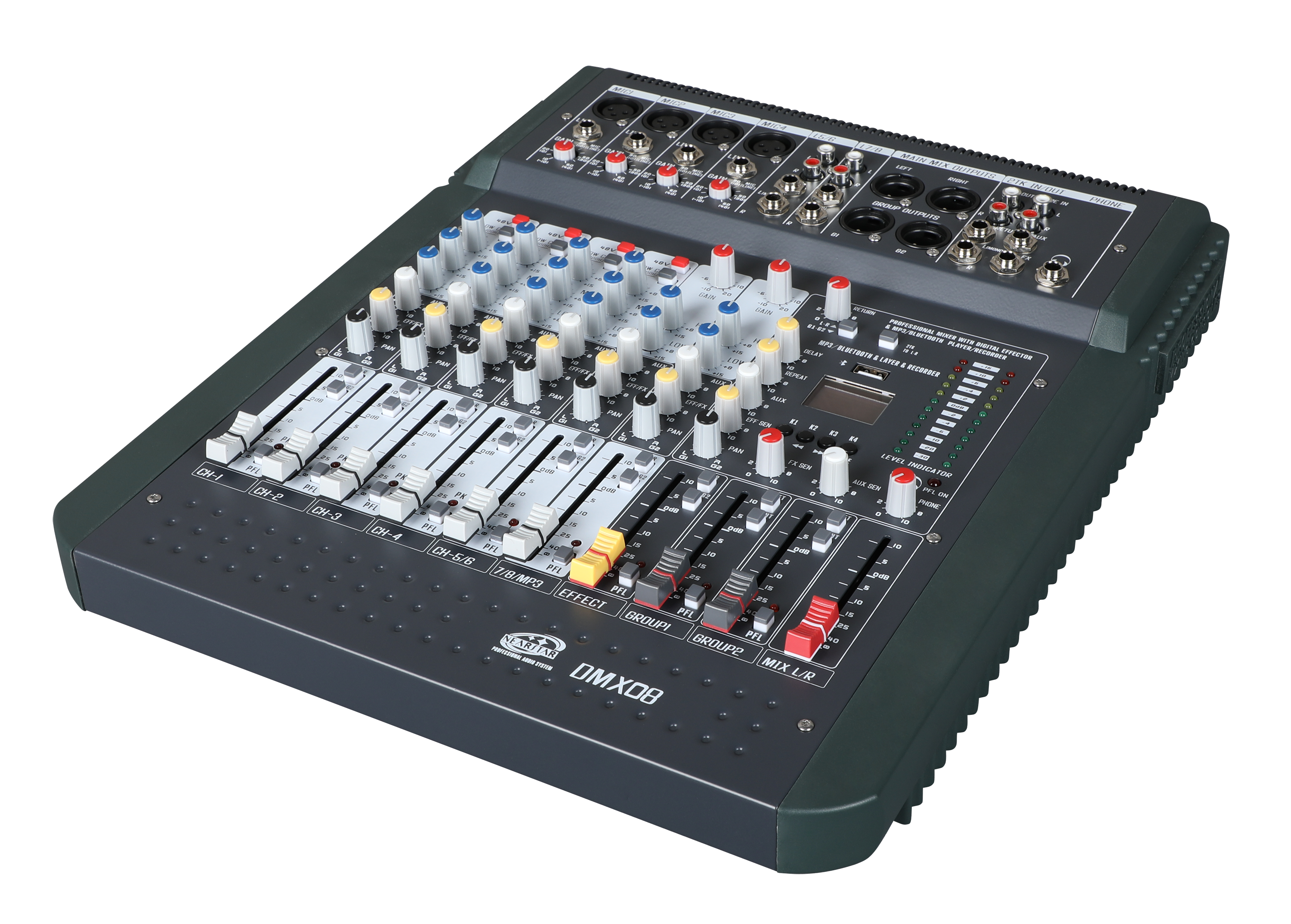 NEARSTAR DMX08 Professional Audio Mixing Console