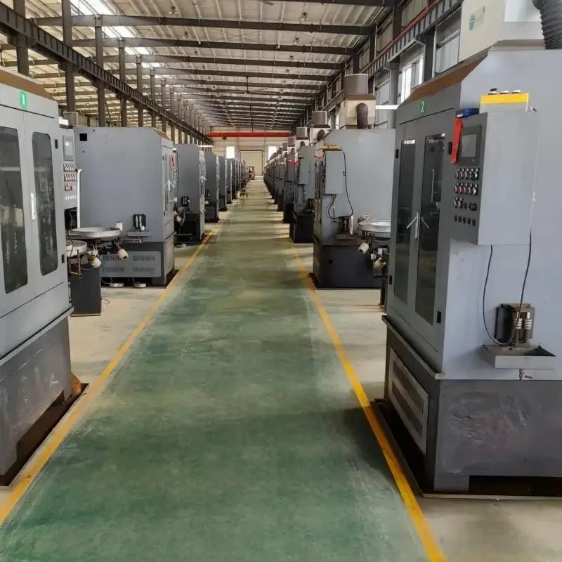 Bandsaw blade production lines running inside the Unikem Materials workshop