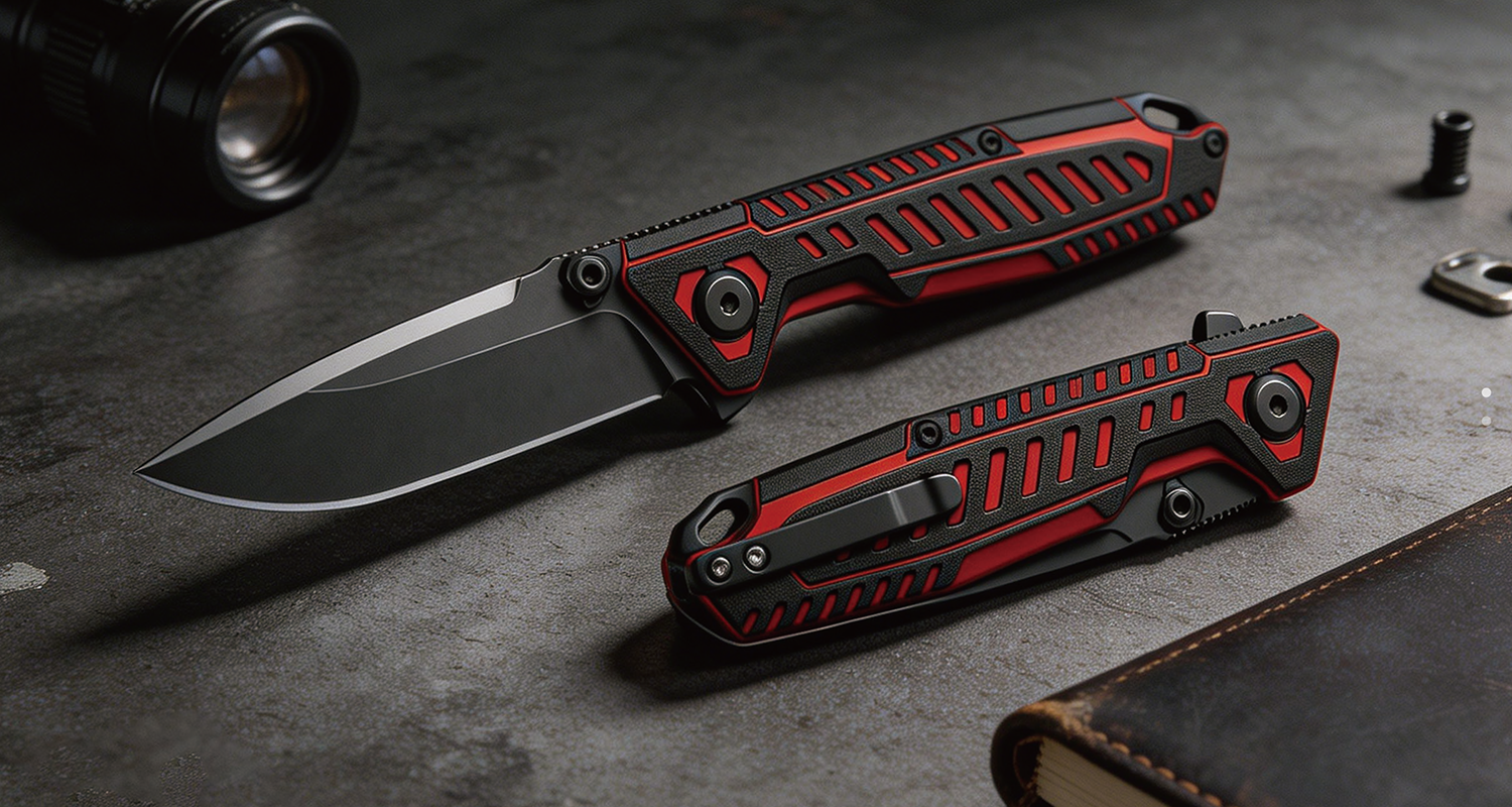 G10 Handle Folding Knife