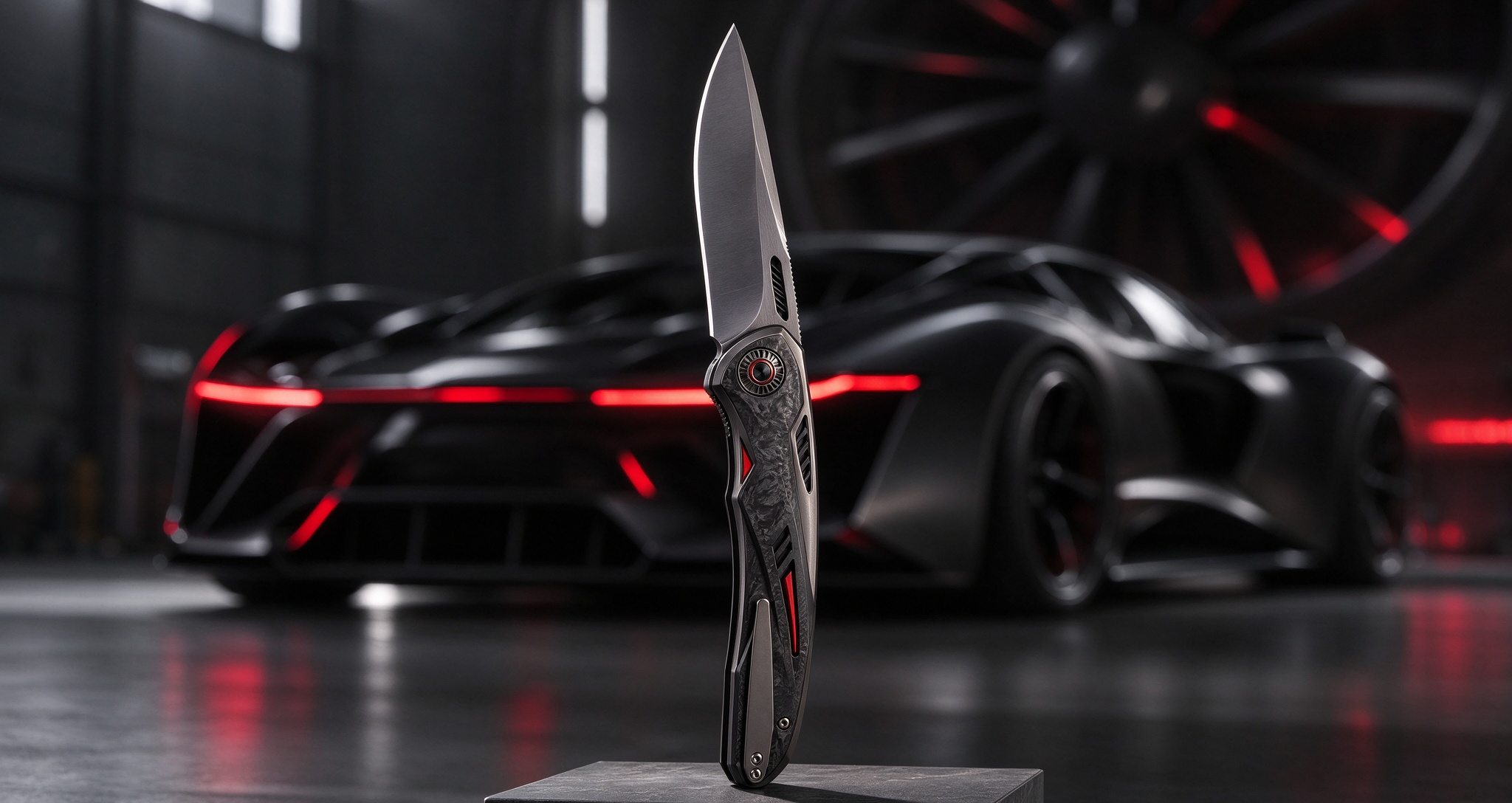 FLYING ROADSTER / SPECIAL EDITION folding knife concept design