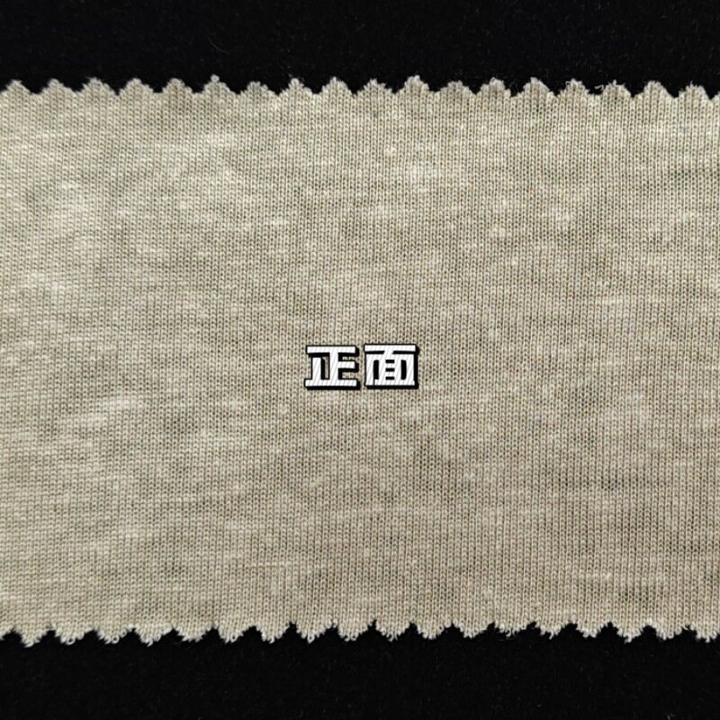 Lyocell Linen Plain Jersey Fabric 220 GSM 30S Tencel Linen Knit for T-Shirts - View 3