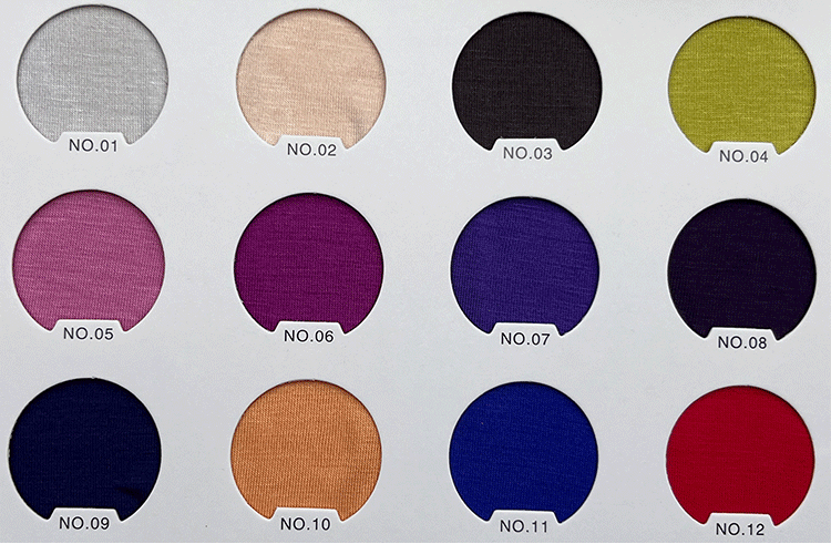 95% Organic Bamboo 5% Spandex Single Jersey 150 GSM 158cm Ultra Light T-Shirt Underwear Fabric - View 4