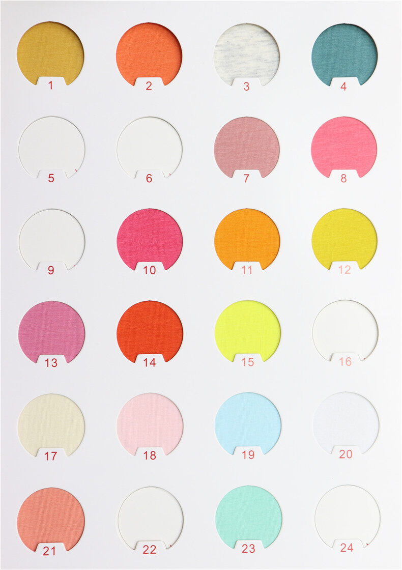 190 GSM 32S Bamboo Jersey Bio-polishing Fabric 47% Bamboo / 47% Organic Cotton / 6% Spandex for T-Shirts, Underwear, Kids’ Wear & Sleepwear - View 7