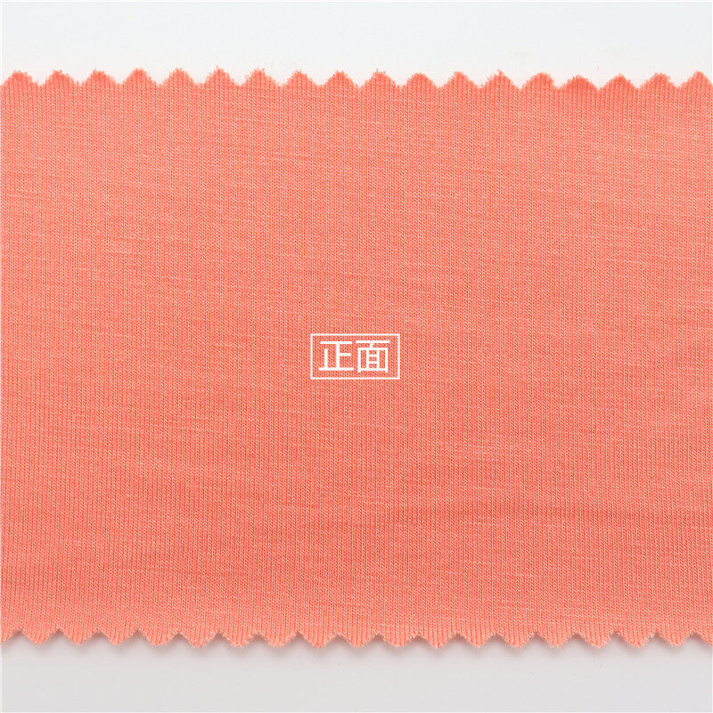 93% Organic Bamboo 7% Spandex Single Jersey 200 GSM 165cm Weft Knit T-Shirt Fabric - View 2