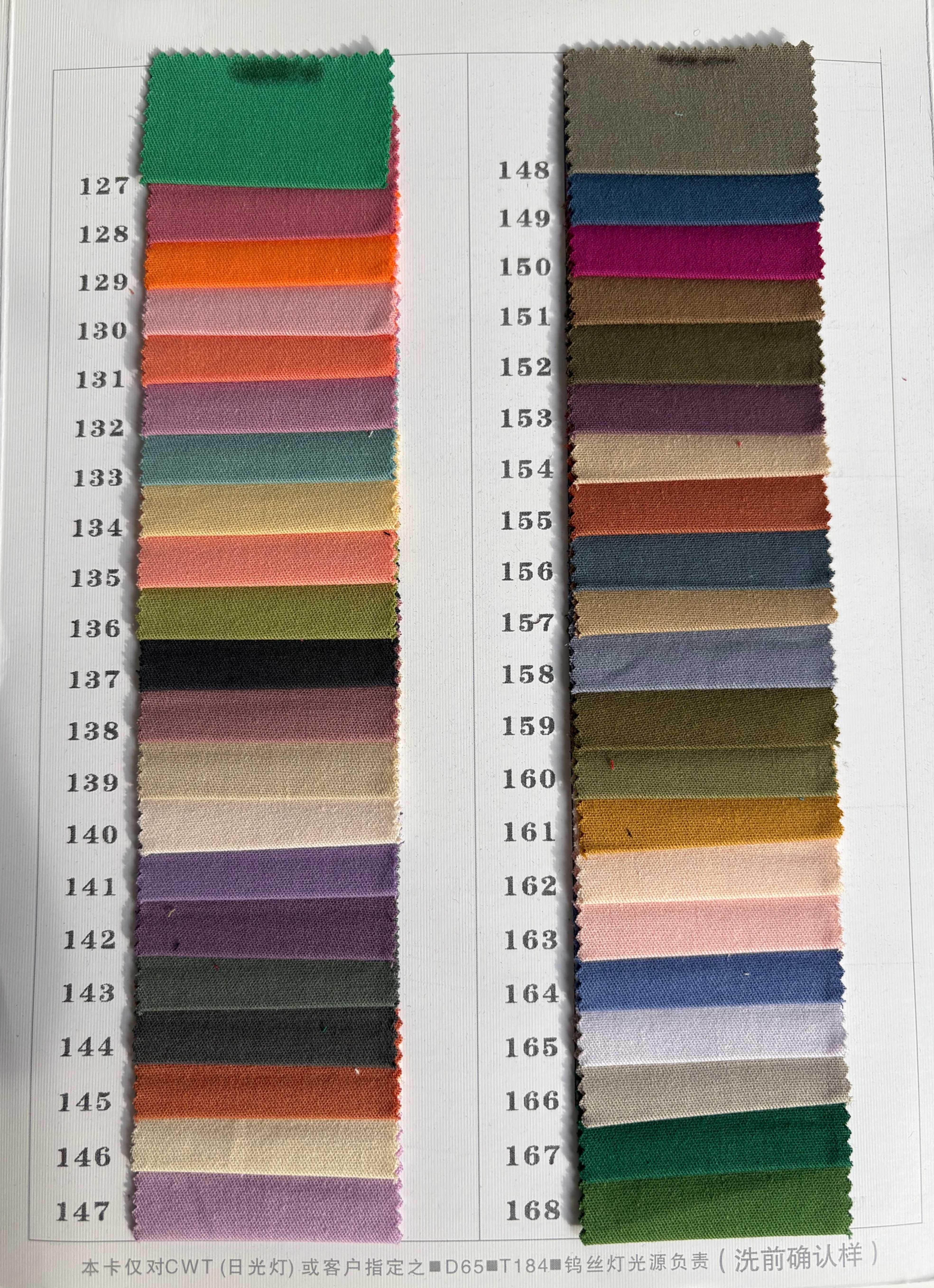 100% organic cotton Fine twill fabric 200GSM ultra soft washed organic cotton twill fabric for Haren straight leg pants - View 12