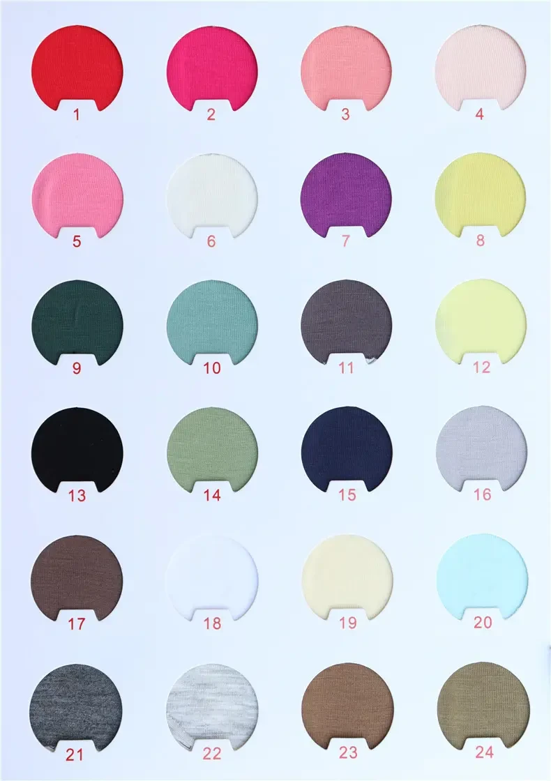95% Organic Bamboo 5% Spandex Single Jersey 180 GSM 175cm Ne40+20D T-Shirt Fabric - View 4