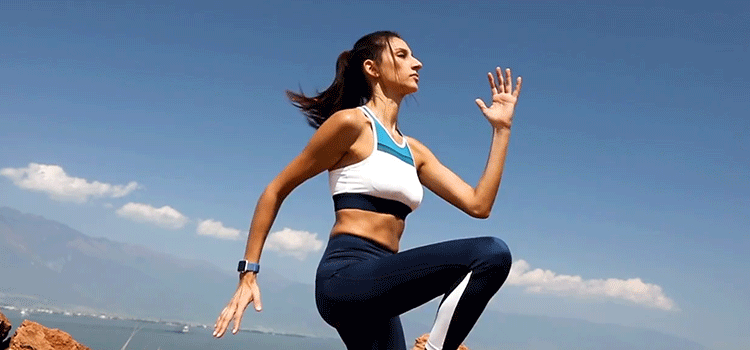 78% Recycle Polyester 22% Spandex Interlock 240GSM High Stretch Double-Sided Yoga Sports Fabric