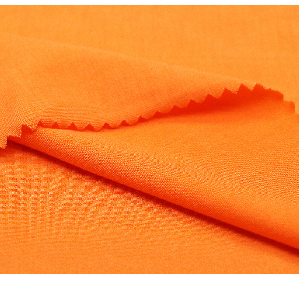 95% Organic Bamboo 5% Spandex Single Jersey 210 GSM 175cm Ne32+30D Knit Fabric - View 13