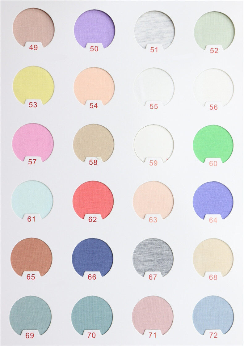 190 GSM 32S Bamboo Jersey Bio-polishing Fabric 47% Bamboo / 47% Organic Cotton / 6% Spandex for T-Shirts, Underwear, Kids’ Wear & Sleepwear - View 9