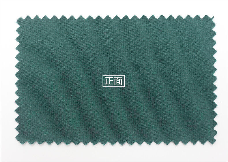 92% Organic Bamboo 8% Spandex Single Jersey 240 GSM 165cm Brushed Knit T-Shirt Fabric - View 4